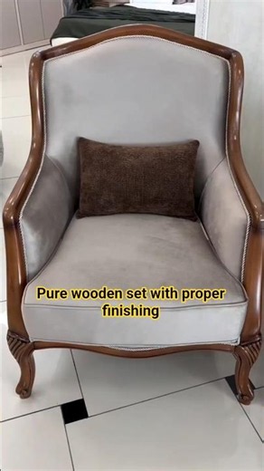 Simple 5 Seater Wooden Sofa Set Design | Modern Living Room Furniture#sofaset#table #furnituredesign
