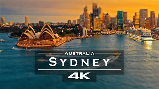 Sydney, Australia in 4K — Aerial Drone Tour of the Harbour City