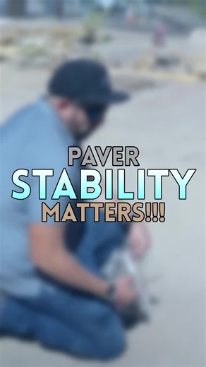 Most people don’t realize how important sand type is in a paver install, until things start shifting. Masonry sand is made of uniform particles, which means it doesn't lock your pavers in place. Once water hits it, movement starts. That’s why we use sand with varied angles and sizes, it interlocks beneath the surface, keeping everything stable and secure. The right sand acts like a locking mechanism, helping your pavers stay put for years without shifting or settling. If you’re investing in pave