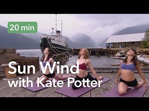 Namaste Yoga (205) ~ Leg Strengthening Yoga Class with Kate Potter