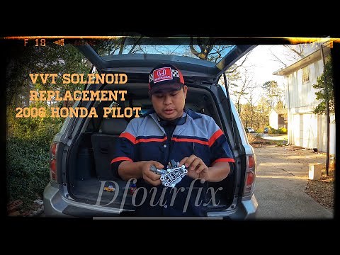 How to replace VVT solenoid on 2006 Honda Pilot