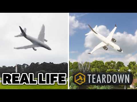 Airplane accidents Based on Real Life Incidents Compilation #5 | Teardown