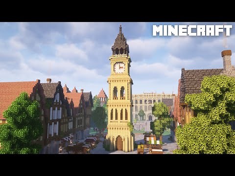 Minecraft: How to build a Medieval Clocktower | Minecraft Tutorial