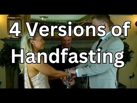 What is Handfasting? Four Stunning Versions for Celebrant-Led Weddings /Celebrant Training UK