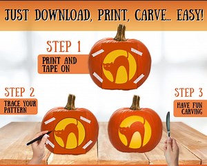 Pumpkin Stencil BUNDLE, 60  Printable Pumpkin Carving Stencils for Halloween Decor, Jack O Lantern Stencil Template Pack, Printable Crafts - Etsy UK