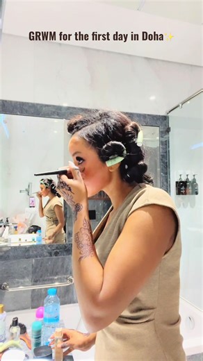GRWM for the First Day in Doha: Embrace Simple Joys