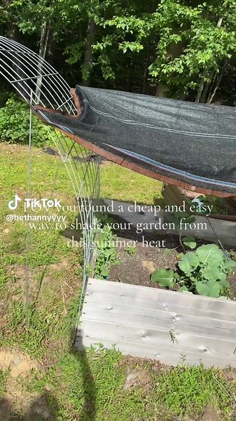 It doesn't need to be complicated! #tiktokshoprestock #tiktokshoprestock #funinthesun #tiktokshopsummersale #dealsforyoudays #summer #garden #gardening #gardening101 #gardentok #gardeninghacks #gardenshade #shade #sunshade #gardenmeshshade #meshshade #summergarden