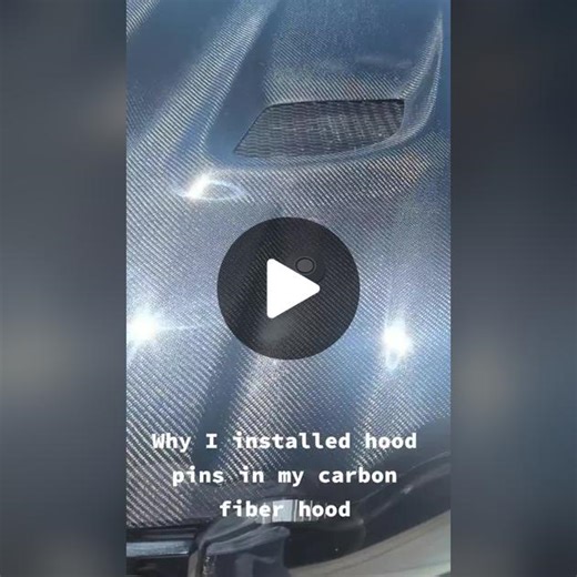 why I installed hood pins on my carbon hood #srt#hellcat#dodge#mopar#srt8#cars#mopar#moparornocar#carsoftiktok#carcommunity