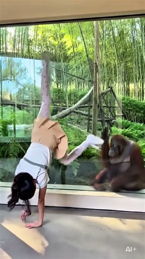 🦧Can chimpanzees imitate humans?😂