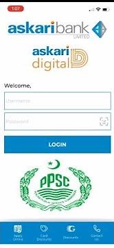 PPSC Fee Payment Using Askari Bank Mobile Application