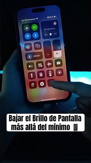 How to lower the iPhone screen brightness beyond the minimum? #tips #technology #iphone #yorko