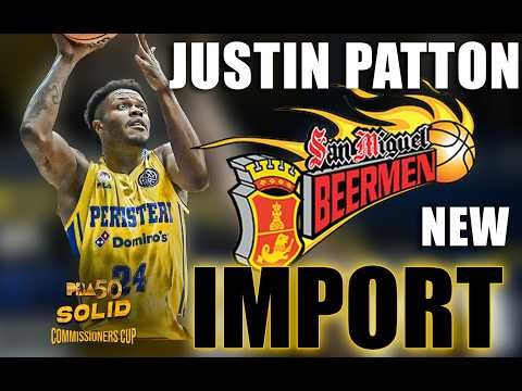 PBA 50 UPDATE COMMISSIONERS CUP JUSTIN PATTON SAN MIGUEL BEERMEN NEW IMPORT