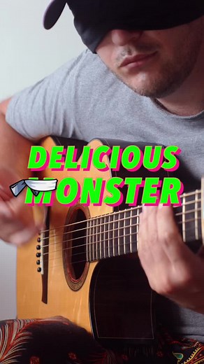 Delicious Monster #guitartok #fingerstyle #fyp