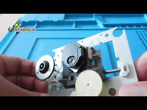 How to replace the laser in a CD player