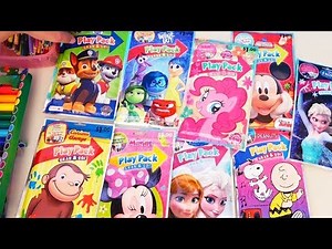 Coloring Frozen, MLP, Paw Patrol and Other Activities for Children 💖 Sniffycat