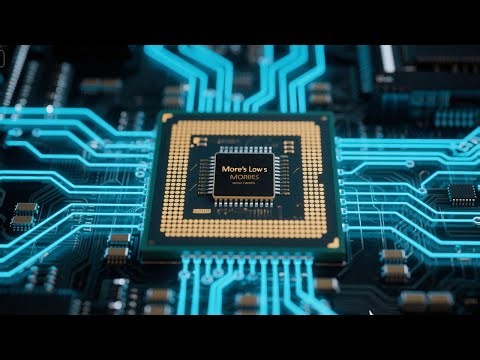 What happens when the computer stops moving electrons?