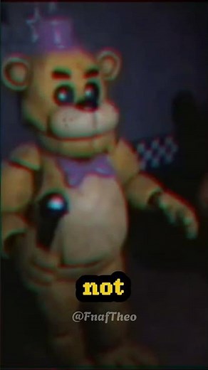 Golden Freddy Was Never a Real Animatronic #fnaf #fivenightsatfreddys