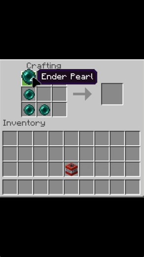 how to crafting a teleport block moment #minecraft #mcpe #shorts
