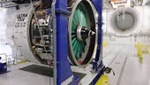 Rolls-Royce UltraFan engine move from preparation shop to Testbed 80...