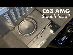 W204 Mercedes C63 AMG Complete sound system upgrade for Harman Kardon