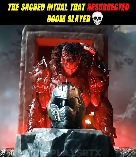 The Ritual That Brought Doom Slayer Back 🔥 #doom #gaming #shortsfeed