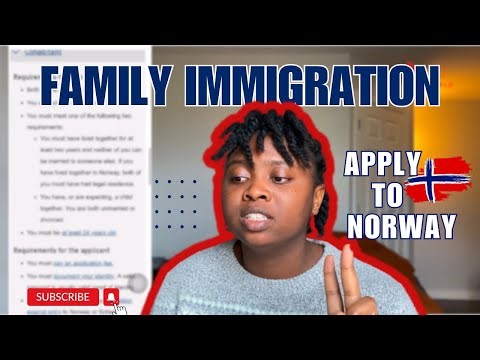 NORWAY FAMILY IMMIGRATION APPLICATION