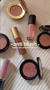 Anti blush? 🩶💭 My top 5 natural looking blushes 💌