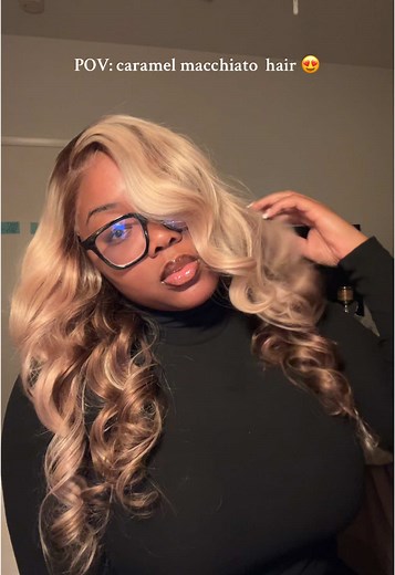 Caramel Macchiato Hair Color Inspiration