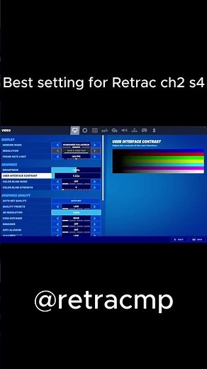 Best Retrac Setting!