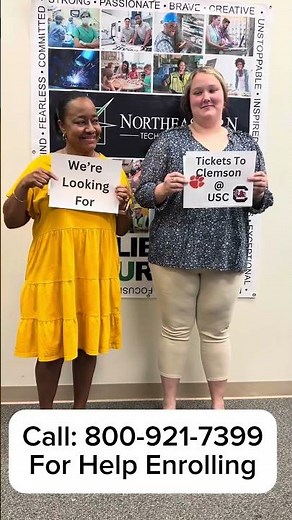 😂 We’re really looking for students who need help enrolling