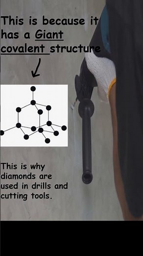 Diamond Giant covalent Structure GCSE Chemistry pass your exams @letsgettothemarks