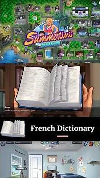 How to get French Dictionary - Summertime Saga 21.0.0 #adults #gameplay
