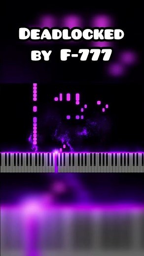Deadlocked - Piano Tutorial #piano #pianotutorial #gd #geometrydash