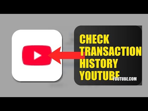 How To Check Transaction History On YouTube 2026 (FULL TUTORIAL)