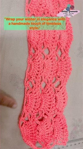 स्कार्फ / स्टॉल/ शॉल / muffler crochet designs for beginners step/ virus shawl crochet tutorial