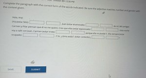 Complete the paragraph with the correct form of the words indic... | Filo