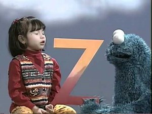 Sesame Street - Muppet kid moment - Lexy and Cookie Monster