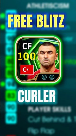 Don't Miss Him 🥵🔥 Blitz Curler Burak ⚡ Burak Yilmaz Blitz Curler Review in eFootball 26 Mobile 🔥🔥🔥