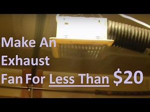 Fume Extraction Fan for Under $20