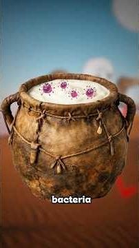 The Invention of Yoghurt !🥛 #Facts #science #shorts