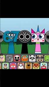 OC-67 Vs Oreo Vs Princess Unikitty Reaction #incredibox #sprunki