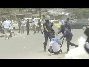 RDC : échauffourées entre manifestants et policiers à Kinshasa | AFP Images