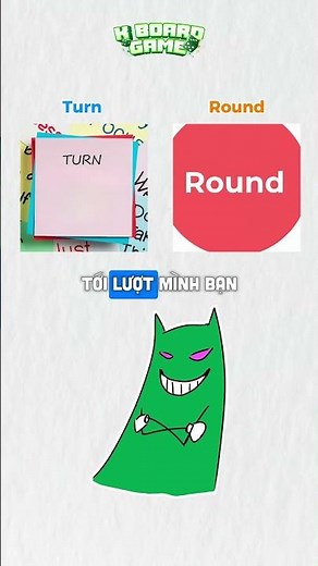 Understanding TURN and ROUND in Board Games #boardgames #rules #games #kboardgame