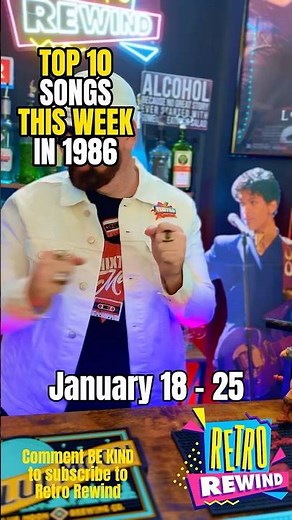 Top Hits From This Week 40 Years Ago! Jan 19-25, 1986
