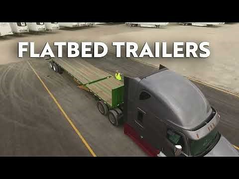Flatbed Semi Trailers for Lease/Rent | Premier Trailer Leasing