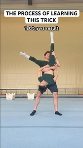 FIRST TRY vs RESULT 😍💪🏼 #shorts #viralvideos #trending #dance #acrobatics