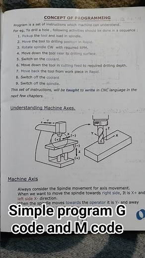 How to make program using G code and M code||easy to make vmc and cnc program |sanjeet technical
