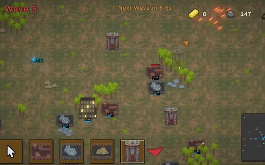 【Unity】Unity塔防与RTS游戏开发制作技术训练教程(中英双字)