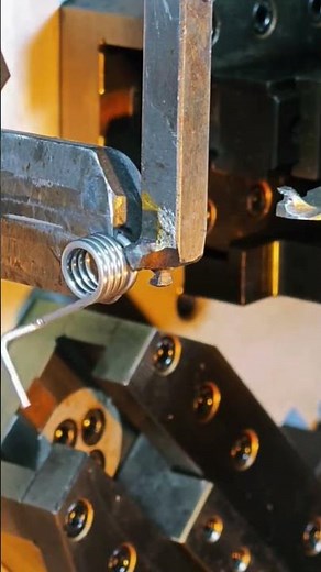 Metal Spring Clips Making Process #factoryproducts