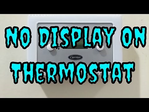 Thermostat Troubleshooting | HVAC Service Call | Carrier Unit Not Running